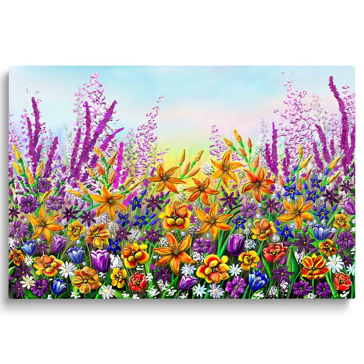 Gatyztory Seaside Landscape Painting Kit 60x75cm Canvas Paint By
