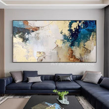 Laden Sie das Bild in den Galerie-Viewer, Hand-painted abstract thick large size picture wholesale product texture Oil Painting on Canvas Wall Art as a gift