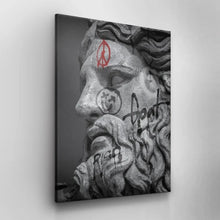Laden Sie das Bild in den Galerie-Viewer, abstrakte griechische Statue Gips Skulptur Leinwand Gemälde Kunstwerk David Kunst Poster und Drucke Wandbilder für Wohnzimmer Dekor
