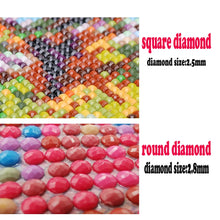 Load image into Gallery viewer, Colorful Ink Full Square/Round Diamond Painting Abstract Yellow 5D DIY Mosaic Diamond Embroidery Cross Stitch Nordic Art J7