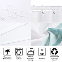 Load image into Gallery viewer, 3d Printing Green Forest Waterfall Shower Curtains Waterproof Bathroom Curtain With Hooks Bath Curtain 180*200 Polyester Fabric