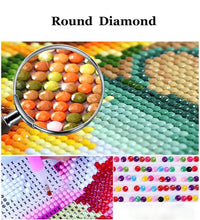 Laden Sie das Bild in den Galerie-Viewer, 5D DIY Landschaft Diamant Malerei Sonnenuntergang Meer Baum Blume Diamant Stickerei Mosaik Strass Bilder Kunst Handwerk Hause Decora