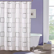 Load image into Gallery viewer, 240/200/180/150 Plastic Shower Curtain With Hooks Mildew Proof Translucent Bathroom Curtains Home Waterproof Modern PEVA Curtain