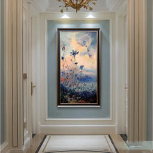 Загрузите изображение в программу просмотра галереи, Home Decoration Wall Paintings 100% Hand Painted Modern Abstract Canvas Wall Art Flower Landscape Oil Painting Living Room Decor
