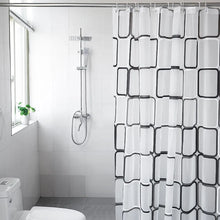 Load image into Gallery viewer, 240 200 180 150 Modern Shower Curtain With Hooks Mildew Proof Translucent Bathroom Curtains Home Waterproof PEVA Plastic Curtain