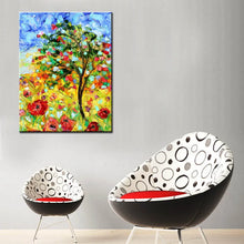 Laden Sie das Bild in den Galerie-Viewer, Art Morden Handpainted Abstract Spring flower tree landscape oil painting wall Art picture on Canvas For living Room home Decor