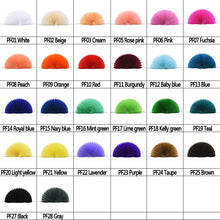 Cargar imagen en el visor de la galería, 5 uds 10/15/20/25cm ventilador de papel molinete linterna redonda para boda fiesta flor colgante decoración cumpleaños suministro para manualidades DIY 8z