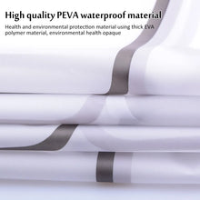 Load image into Gallery viewer, 240 200 180 150 Modern Shower Curtain With Hooks Mildew Proof Translucent Bathroom Curtains Home Waterproof PEVA Plastic Curtain