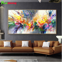 Load image into Gallery viewer, Colorful Ink Full Square/Round Diamond Painting Abstract Yellow 5D DIY Mosaic Diamond Embroidery Cross Stitch Nordic Art J7