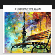 Charger l'image dans la galerie, Toile d'art mural de paysage abstrait, affiches et imprimés, images pluvieuses de rue de forêt pour vivre, décor de maison de Rome Cuadros