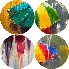 Laden Sie das Bild in den Galerie-Viewer, Abstract Portrait Oil Paintings Print On Canvas Art Prints Girl Holding An Umbrella Wall Art Pictures Home Wall Decoration