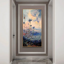 Загрузите изображение в программу просмотра галереи, Home Decoration Wall Paintings 100% Hand Painted Modern Abstract Canvas Wall Art Flower Landscape Oil Painting Living Room Decor