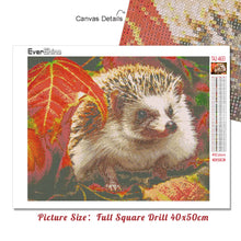 Load image into Gallery viewer, 5D Diamond Painting Hedgehog Rhinestone Pictures Animals Diamond Embroidery Cross Stitch Kit Mosaic Art Home Decor