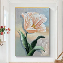 Cargar imagen en el visor de la galería, New Handmade Knife Flower Oil Painting Large Size 100% Handpainted Oil Painting On Canvas Wall Art Picture Home Decoration