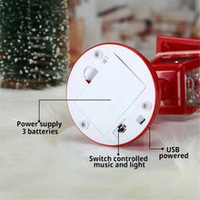 Load image into Gallery viewer, 2023 Christmas Decorations Wind Lights Lighting Music Desk Lights Small Night Lights Santa Lantern Christmas Children Gifts