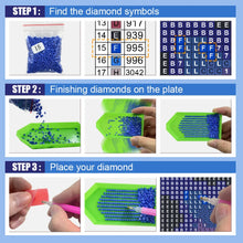 Load image into Gallery viewer, 5d Cartoon Diamond Painting Cross Stitch Kit Cat Ice Cream Diamond Mosaic Embroidery Suitable for Children DIY Gift Home Decor
