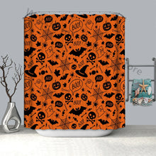 Carica l'immagine nel visualizzatore della Galleria, Tenda da bagno spaventosa 3D horror sanguinosa di Halloween Tenda da doccia per finestra Horror Mani insanguinate Stampa Tenda da bagno impermeabile a 12 ganci