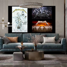 Carica l'immagine nel visualizzatore della Galleria, M-M Arazzo Rock Band Banner Decorazione estetica Heavy Metal Decorazione camera da letto Accessori estetici per la casa Art