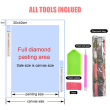 Cargar imagen en el visor de la galería, Pintura de diamante 5D religiosa Madonna Jesús, bordado de diamantes, mosaico DIY, punto de cruz redondo completo, decoración del hogar, promoción