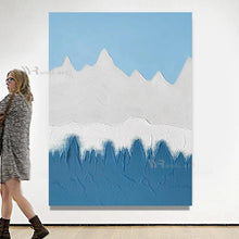 Load image into Gallery viewer, Abstract Texture Home Decoration Mural Modern Handmade Oil Painting Wall Art Canvas Picture Living Room Bedroom Porch Corridor