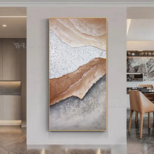 Laden Sie das Bild in den Galerie-Viewer, Abstract Canvas Art Hanging Poster Handmade Oil Painting Modern Wall Decoration Picture Living Room Bedroom Porch Large Mural