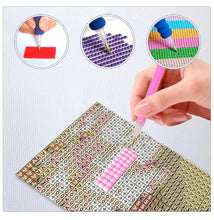 Cargar imagen en el visor de la galería, Pintura de diamante 5D DIY, bordado de paisaje de cascada, mosaico, imágenes artesanales, ejercicios completos, Kits de punto de cruz, decoración para sala de estar