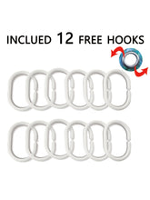 Carica l'immagine nel visualizzatore della Galleria, Tenda da bagno spaventosa 3D horror sanguinosa di Halloween Tenda da doccia per finestra Horror Mani insanguinate Stampa Tenda da bagno impermeabile a 12 ganci