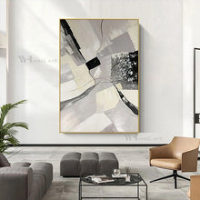 Load image into Gallery viewer, 100%Handmade Oil Painting Abstract Texture Canvas Art Mural Home Wall Decoration Poster Living Room Bedroom Porch Custom Picture