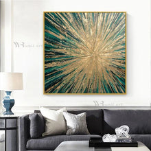 Загрузите изображение в программу просмотра галереи, Custom Art Oil Painting Abstract Design Modern Home Decor Artwork 100%Handmade Canvas Mural Living Room Bedroom Wall Pop Picture