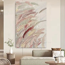 Laden Sie das Bild in den Galerie-Viewer, Abstract Painting Lands Nordic Modern Pure Handmade Oil Painting  Home Decoration For Bedroom Dining Room Living Room Sofa Mural
