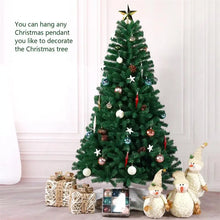 Cargar imagen en el visor de la galería, Árbol de Navidad grande de PVC verde cifrado, 1,5 m, 1,8 m, 2,1 m, decoración de Navidad, decoración de escena de fiesta en casa de Año Nuevo 2024