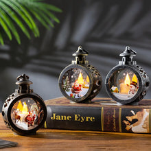 Load image into Gallery viewer, 2024 New Year Party Decor Supplies LED Santa Snowman Wind Lantern Ornaments Xmas Kid Gift Christmas Decoration for Home Navidad