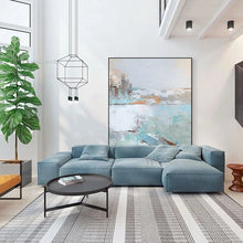 Laden Sie das Bild in den Galerie-Viewer, Abstract Wall Art Canvas Artwork No Frame Handmade Modern Acrylic Oil Painting Home Decor Hanging Picture Living Room Decoration