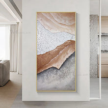 Laden Sie das Bild in den Galerie-Viewer, Abstract Canvas Art Hanging Poster Handmade Oil Painting Modern Wall Decoration Picture Living Room Bedroom Porch Large Mural