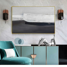 Load image into Gallery viewer, Abstract Minimalist Art Decoration Handmade Canvas Poster Wall Aesthetics Custom Picture Living Room Bedroom Porch Hanging Mural