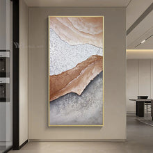 Laden Sie das Bild in den Galerie-Viewer, Abstract Canvas Art Hanging Poster Handmade Oil Painting Modern Wall Decoration Picture Living Room Bedroom Porch Large Mural