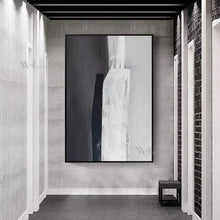 Load image into Gallery viewer, Abstract Minimalist Art Decoration Handmade Canvas Poster Wall Aesthetics Custom Picture Living Room Bedroom Porch Hanging Mural