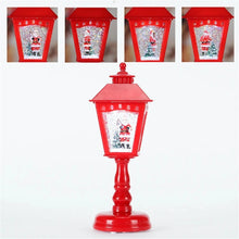 Load image into Gallery viewer, 2023 Christmas Decorations Wind Lights Lighting Music Desk Lights Small Night Lights Santa Lantern Christmas Children Gifts