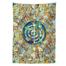 Laden Sie das Bild in den Galerie-Viewer, 7 Stile Choku Reiki Symbol Vertikaler Wandteppich Indisches Mandala Wandbehang Spirituelles Altartuch Yogamatte Meditationsteppiche Teppiche