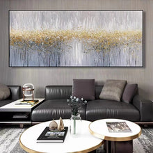 Laden Sie das Bild in den Galerie-Viewer, Abstraktes Folienkunstwerk, modernes Dekor-Ölgemälde auf Leinwand, Lanscapere, reine handgemalte Bilder, Leinwand-Wandkunst, ungerahmt