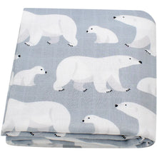 Load image into Gallery viewer, 120x120cm Rainbow Bamboo Cotton Baby Blanket Soft Muslin Swaddle Blanket Swaddle Set Newborn