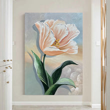 Cargar imagen en el visor de la galería, New Handmade Knife Flower Oil Painting Large Size 100% Handpainted Oil Painting On Canvas Wall Art Picture Home Decoration