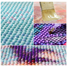 Charger l'image dans la galerie, Peinture diamant thème coquillage fantaisie, paysage de bord de mer, broderie 5D, mosaïque, point de croix, Kit de décoration pour chambre de fille, cadeau de décoration d'intérieur