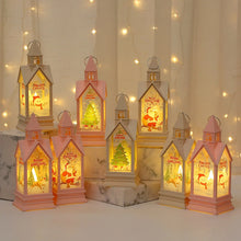Load image into Gallery viewer, 2024 New Year Party Decor Supplies LED Santa Snowman Wind Lantern Ornaments Xmas Kid Gift Christmas Decoration for Home Navidad