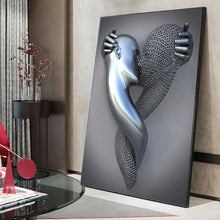 Load image into Gallery viewer, 5D Diamond Painting Creative Metal Character Hug Full Square/Round Diamond Mosaic Painting Kits Rhinestone Embroidery Home Decor