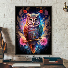 Laden Sie das Bild in den Galerie-Viewer, Tiere DIY 5D Diamant Malerei Kits Katze Eule Vögel und Blumen Vollbohrer Handarbeit Stickerei Diamant Mosaik Home Decor Geschenk