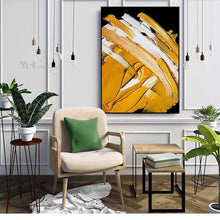Laden Sie das Bild in den Galerie-Viewer, Abstract Oil Painting Handmade Thick Texture Decoration Poster Modern Living Room Bedroom Porch Hotel Wall Art Hanging Picture