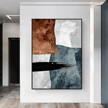 Загрузите изображение в программу просмотра галереи, Home Decor Painting Handmade Canvas Oil Painting Modern Abstract Wall Art Hanging Poster Custom Acrylic Unframed Aesthetic Mural
