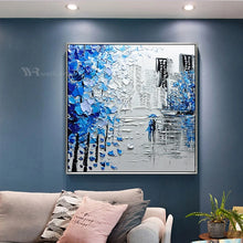 Laden Sie das Bild in den Galerie-Viewer, Abstract Painting Poster Nordic Modern Home Decoration Street Landscape Black And White Hanging Picture For Living Room Bedroom