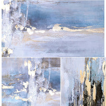 Laden Sie das Bild in den Galerie-Viewer, Abstract Light In The Blue Sky Wall Art Picture For Home Decor Handmade Acrylic Oil Painting On Canvas Hang Poster For Room